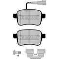 Juratek Rear Brake Pad Set JCP4308