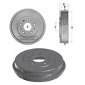 Juratek Brake Drum Assembly Rear JDR039