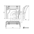 Febi Wing Wide High 1001381