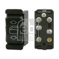 Febi Electric Window Switch Control Left Rear 6 Pin 21411