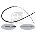 Febi Handbrake Cable Left Rear 36347