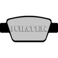 Juratek Rear Brake Pad Set JCP1469