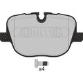 Juratek Rear Brake Pad Set JCP8307