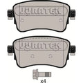 Juratek Rear Brake Pad Set JCP8175
