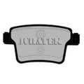 Juratek Rear Brake Pad Set JCP1885