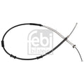 Febi Handbrake Cable Left Rear 101803