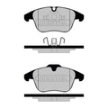 Juratek Front Brake Pad Set JCP8124