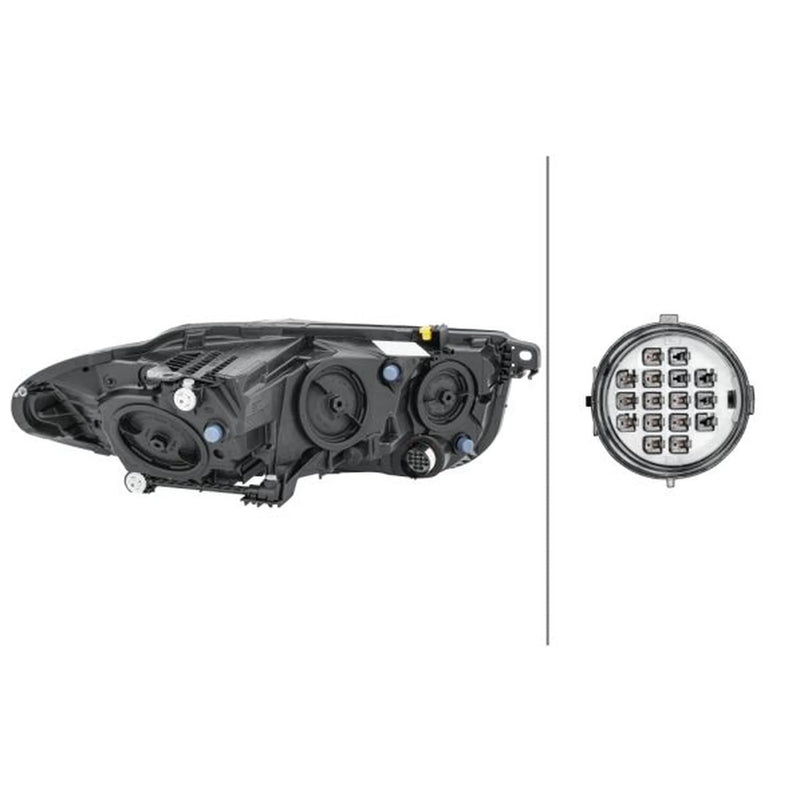 Hella Headlight Headlamp LED Left 1EH 011 811-111