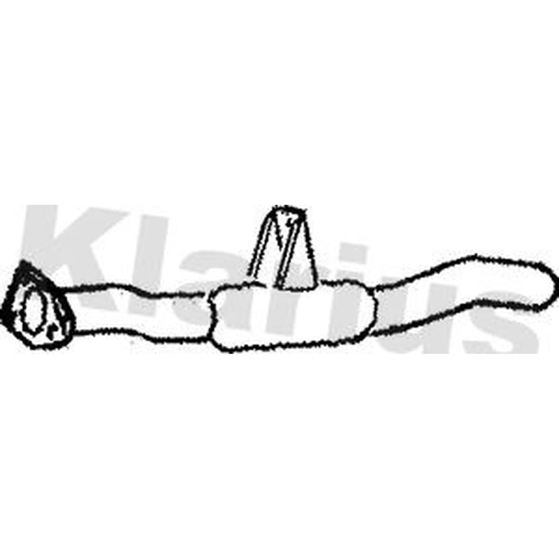 Klarius Box With Tail Pipe Rear CL173D