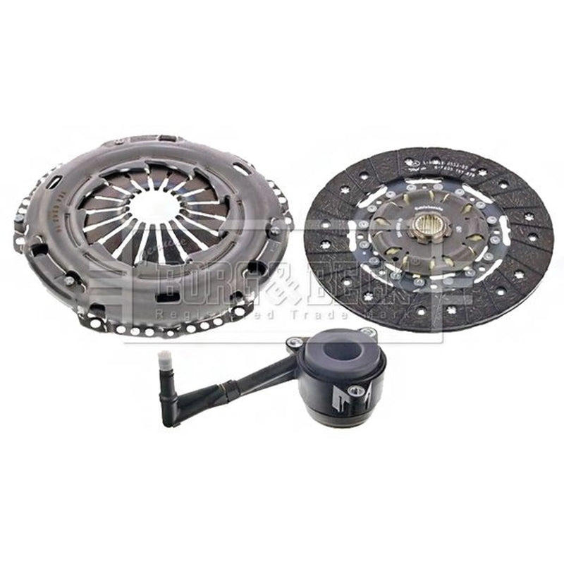 Borg & Beck Clutch Kit Set 3pc HKT1468
