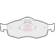 Apec Front Brake Pad Set PAD801