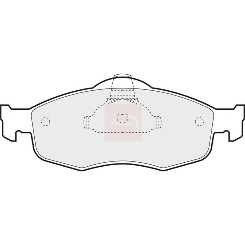 Apec Front Brake Pad Set PAD801