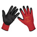 Sealey Flexi Grip Nitrile Palm Gloves (X-Large) Pack of 6 Pairs TSP125XL/6 Sealey  - Town Parts