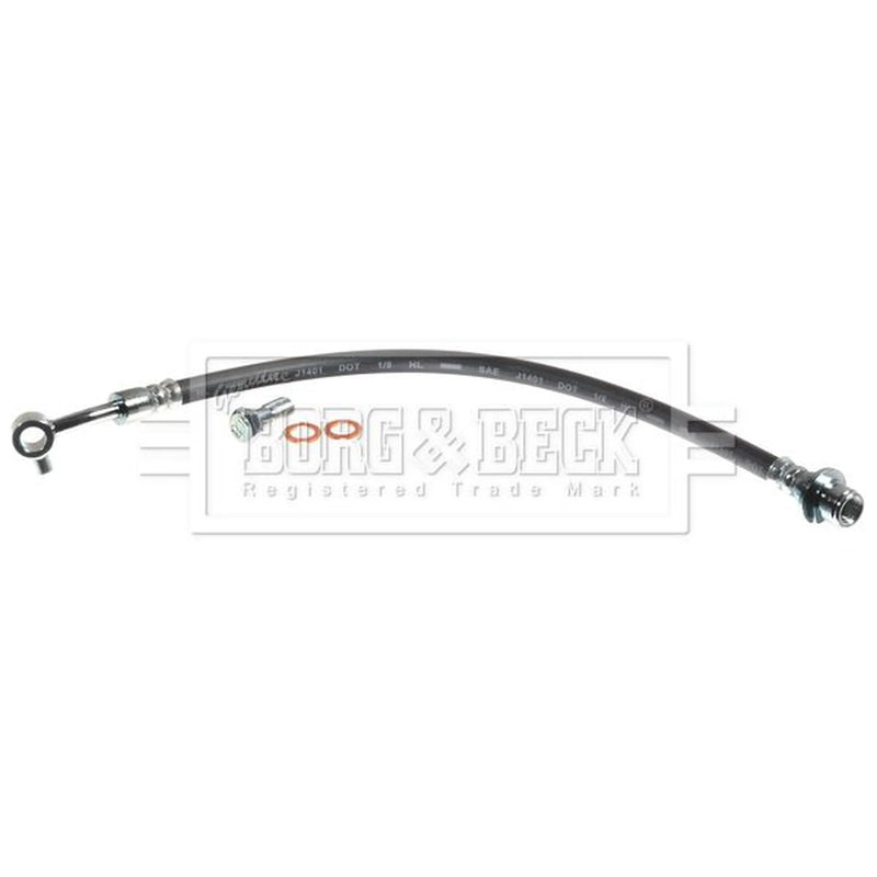 Borg & Beck Brake Hydraulic Hose Line Rear Left BBH9087