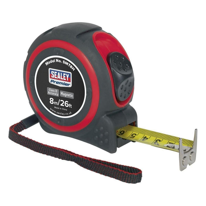 Sealey Heavy-Duty Tape Measure 8m(26ft) SMT8H Sealey  - Town Parts