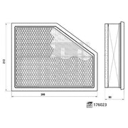 Febi Engine Air Filter 176023