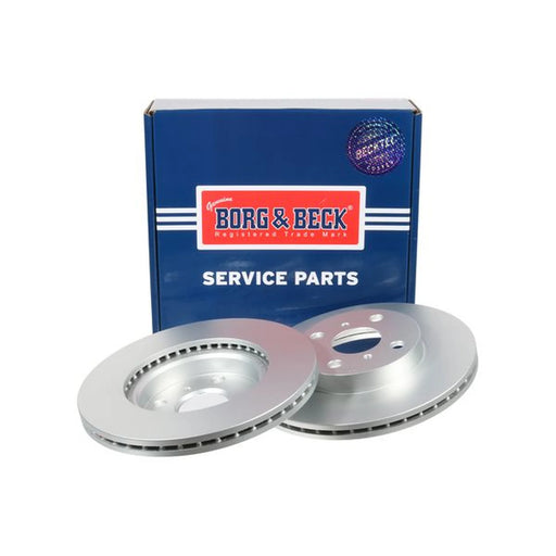 Borg & Beck 2 x Vented Front Brake Discs BBD4175