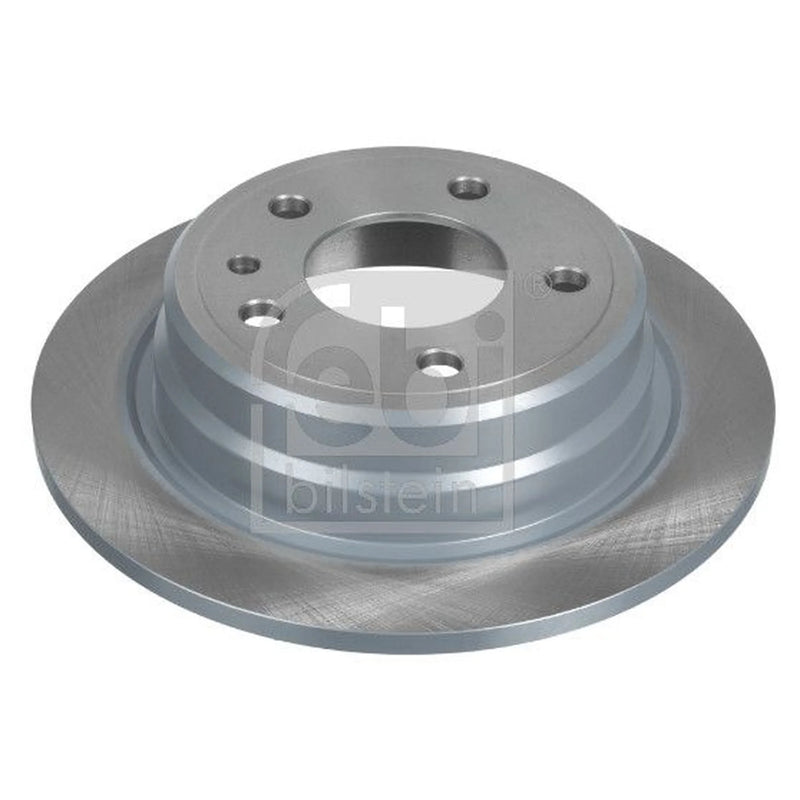 Febi 2 x Solid Rear Brake Discs 04092