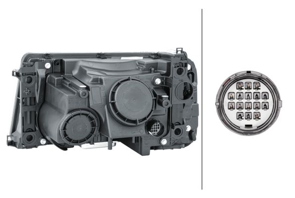 Hella Headlight Headlamp W5W Right