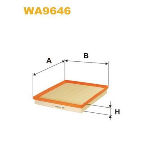 WIX Engine Air Filter WA9646