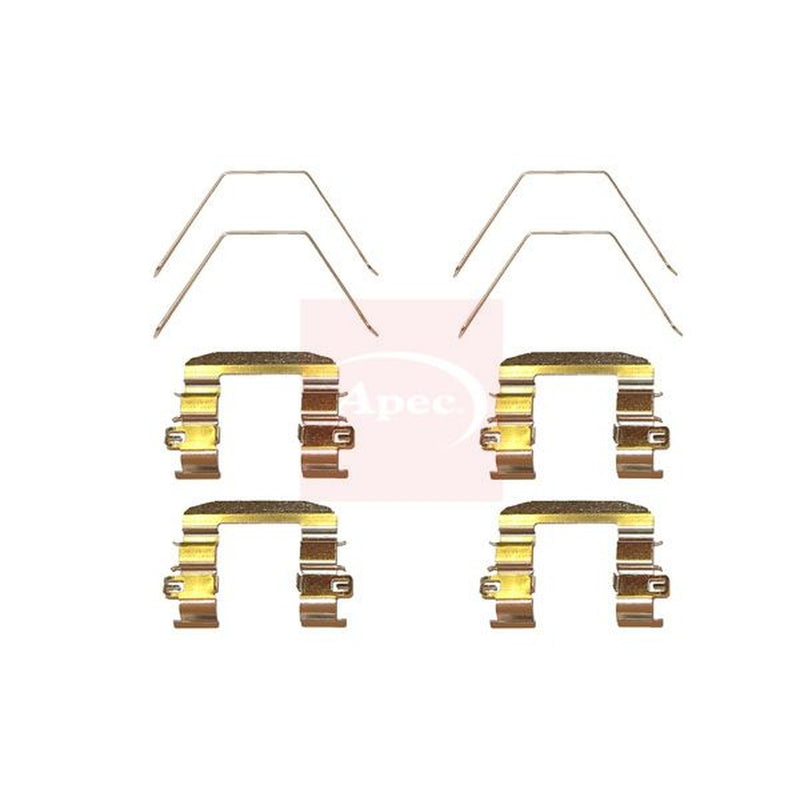 Apec Brake Pad Accessory Fitting Kit Front KIT1273