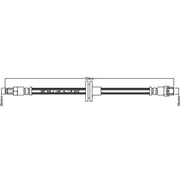 Juratek Brake Hydraulic Hose Line Front JBH1069