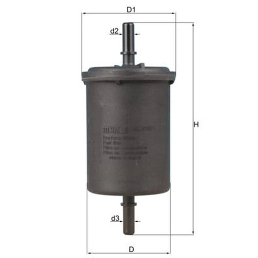 Mahle Fuel Filter Element KL 416/1