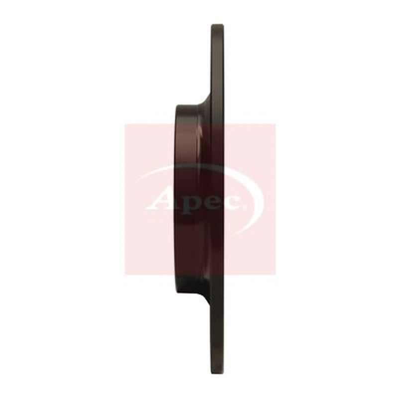 Apec 2 x Solid Rear Brake Discs DSK2752