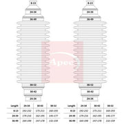 Apec Steering Bellow Kit Front ACB3002