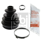 Febi Drive Shaft Bellow Kit transmission sided Rubber 02717