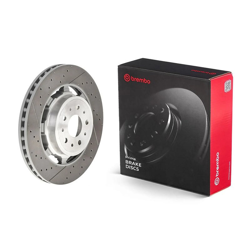 Brembo 2 x Aluminium Front Brake Disc Hub Brake Discs 09.A299.33