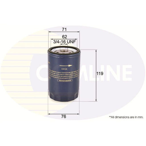Comline Engine Oil Filter EOF230