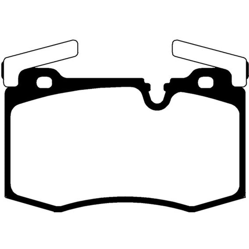 Abtex Front Brake Pad Set PLU2027