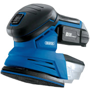 D20 20V Tri-Base Detail Sander with 2.0Ah Battery & Charger