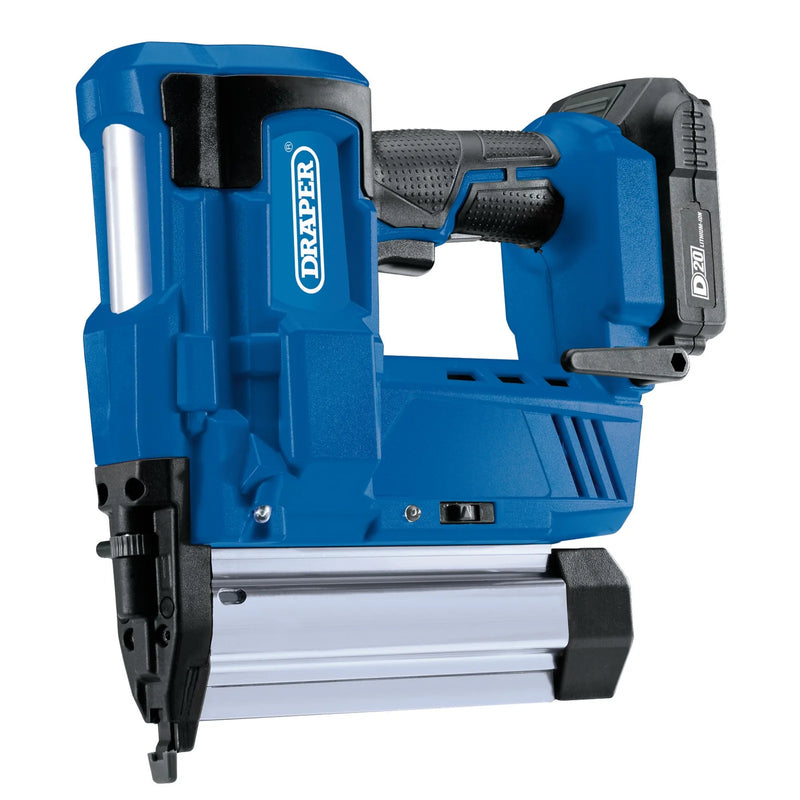 D20 Nailer/Stapler 20V with 2.0Ah Battery & Charger