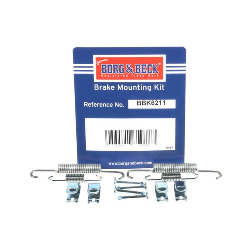 Borg & Beck Parking Brake Shoe Accessory Kit Rear BBK6211