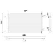 Mahle Air Conditioning Condenser AC 901 000P