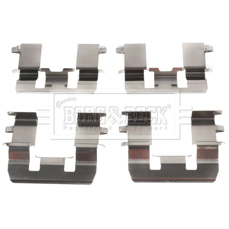 Borg & Beck Brake Pad Accessory Fitting Kit Front BBK1533