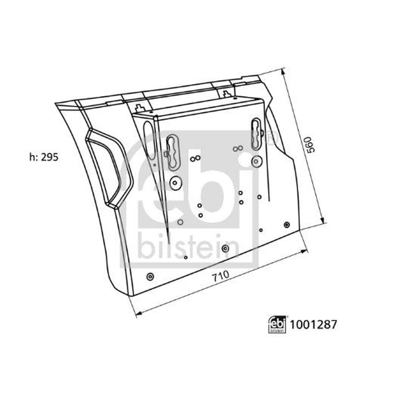 Febi Wing Wide High 1001287