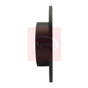 Apec 2 x Solid Rear Brake Discs DSK2221