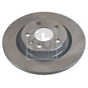 Febi 2 x Solid Rear Brake Discs 107517