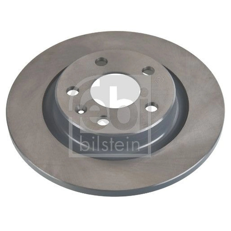 Febi 2 x Solid Rear Brake Discs 107517