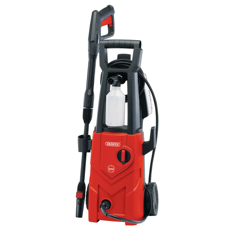 Draper Pressure Washer 1600W 135Bar Red