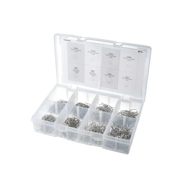 Power-TEC Assorted Staples for Hot Stapler 800pc - PPL