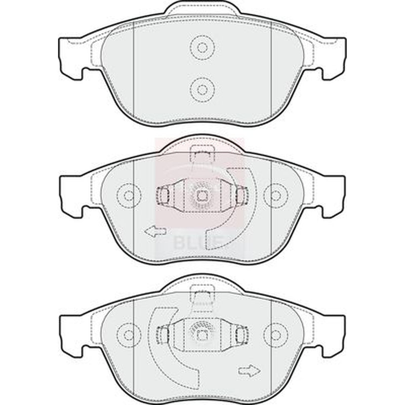 Apec Front Brake Pad Set PD3262