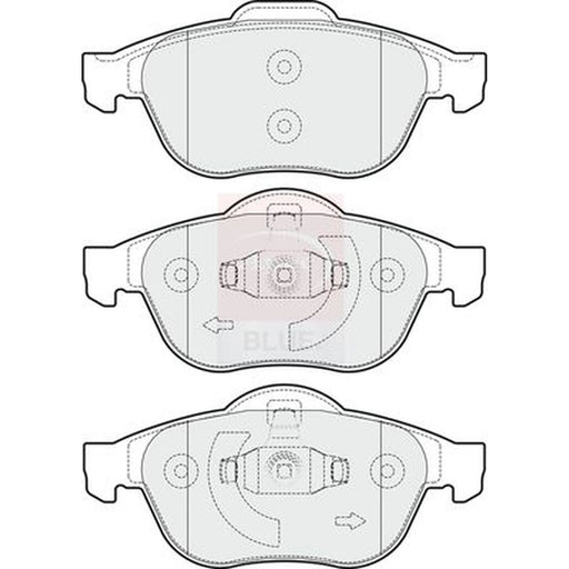 Apec Front Brake Pad Set PD3262