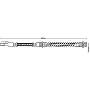 Juratek Brake Hydraulic Hose Line Front JBH1016