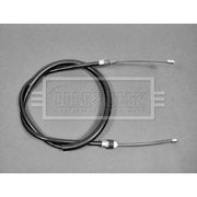 Borg & Beck Handbrake Cable Left Rear BKB2035