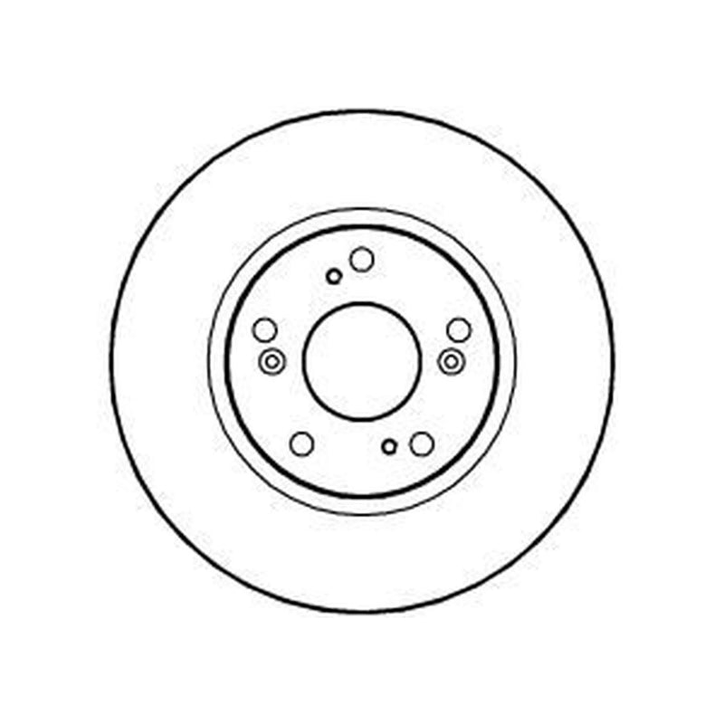 Abtex 2 x Vented Front Brake Discs BD1267V