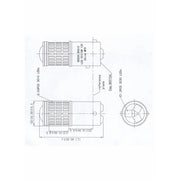 Bosch Car Light Bulb P21/5W BAY15d 12V 3,5W 1 987 302 885